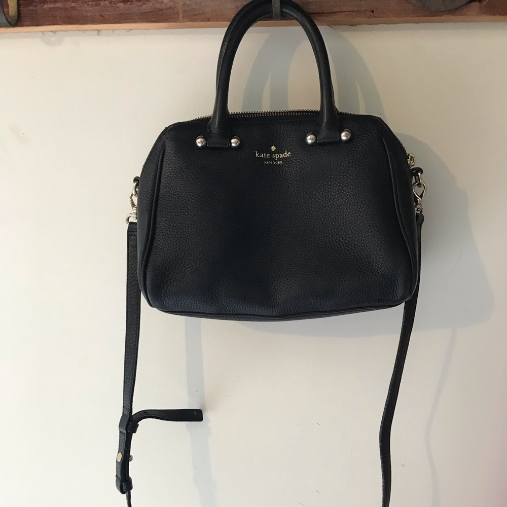 Kate Spade Small Black Leather Purse
